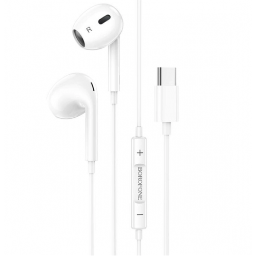 Наушники Borofone BM-80 Max Type-C White